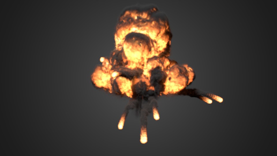 Explosion test in Cycles preview image 1